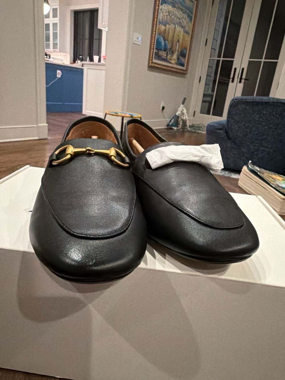 Quince 100% Leather Horsebit Loafer Black Size 6 brand new! Ships out FAST - Picture 8 of 11